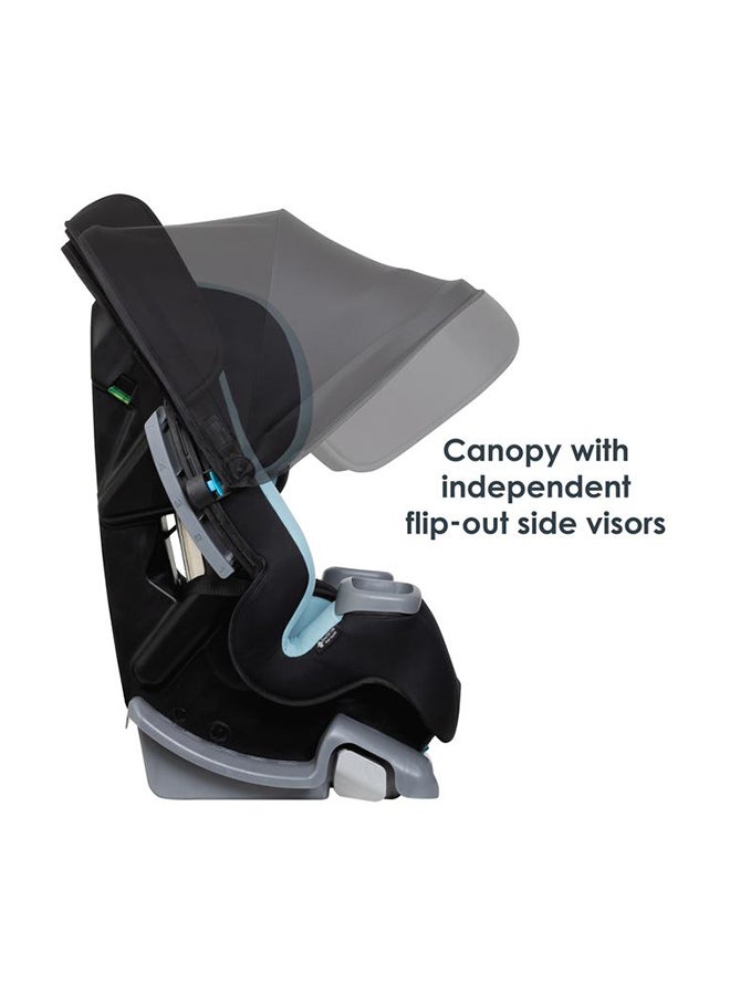 4-In-1 Cover Me Convertible Car Seat - Black/Blue