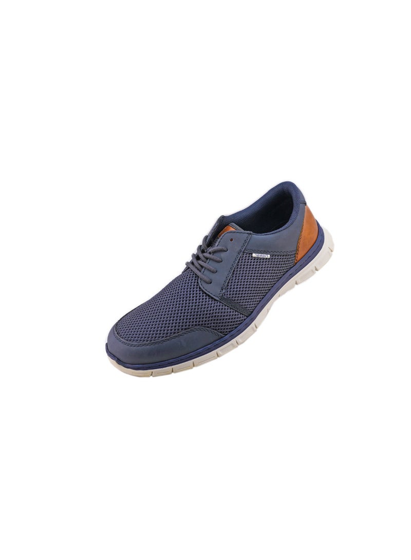 Rieker B4832-14 Laceup Blue Combination Men Shoes