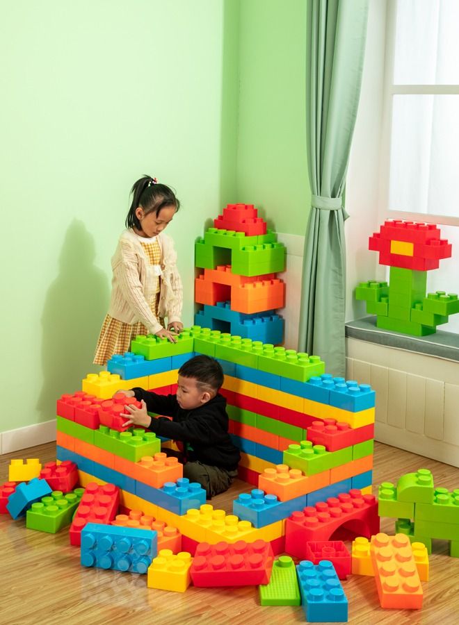 Kids Plastic Creative Brick Shape Big Building Block