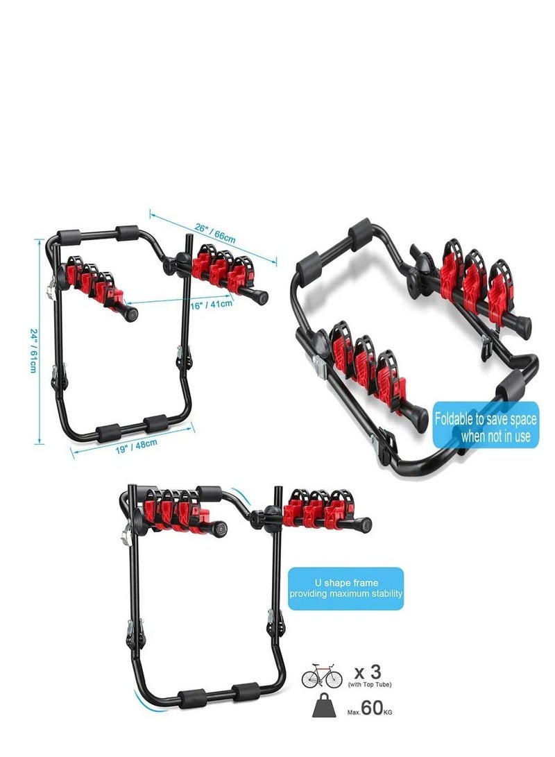 3 Bike Rack Bicycle Carrier Racks For Cars and Trucks