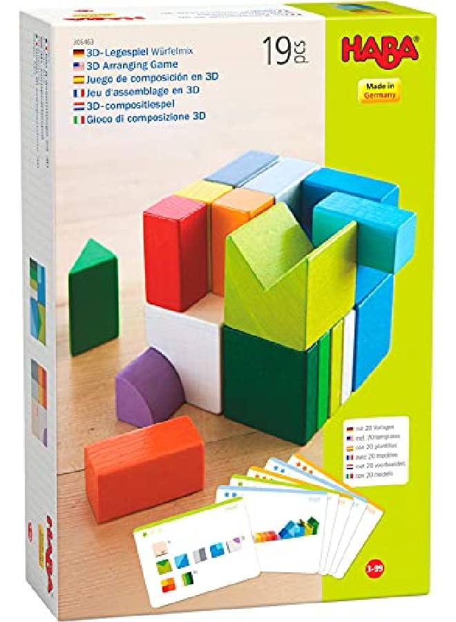 Wooden Chromatix Building Blocks (Made In Germany)