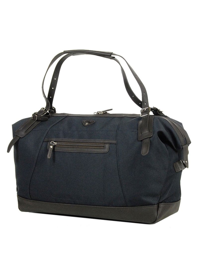 Cassis Shoulder Duffel Travel Bag Navy Blue