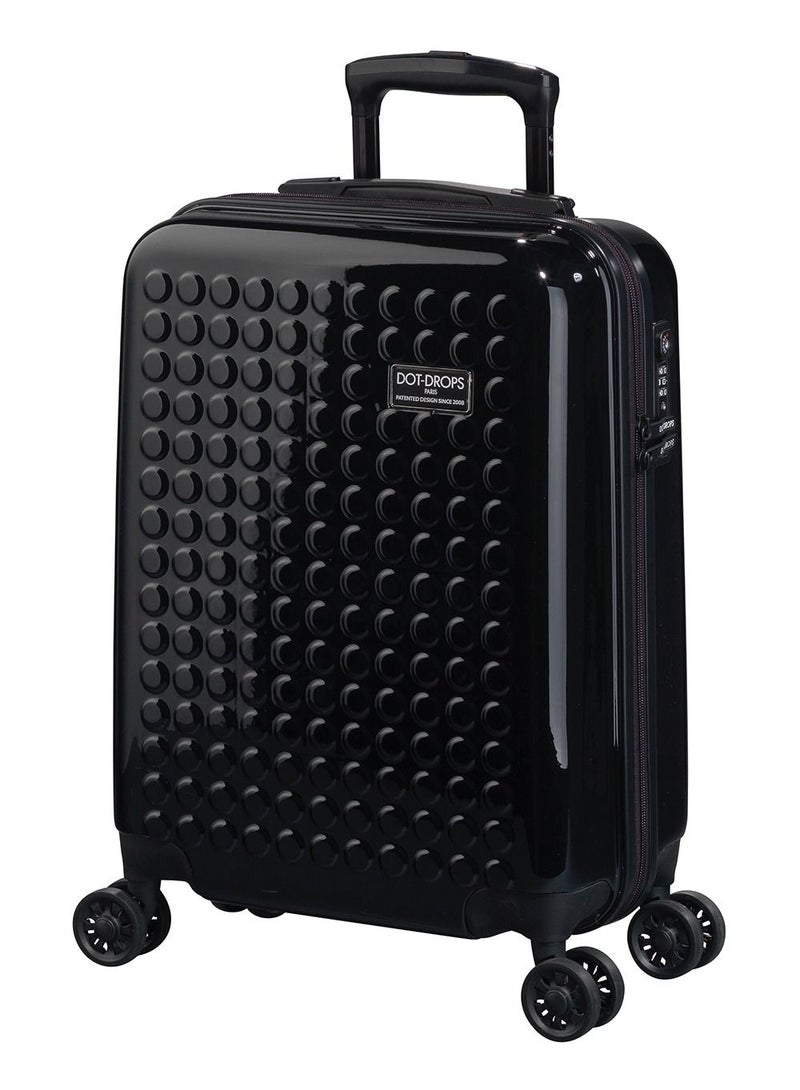 Chapter 2 PC Hardside Suitcase Trolley Carry-on Luggage 55 cm Cabin Black