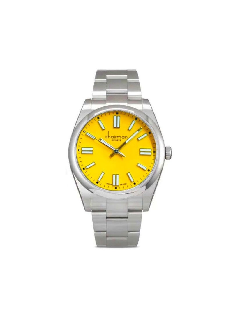 Men’s Wrist Watch with Yellow Dial