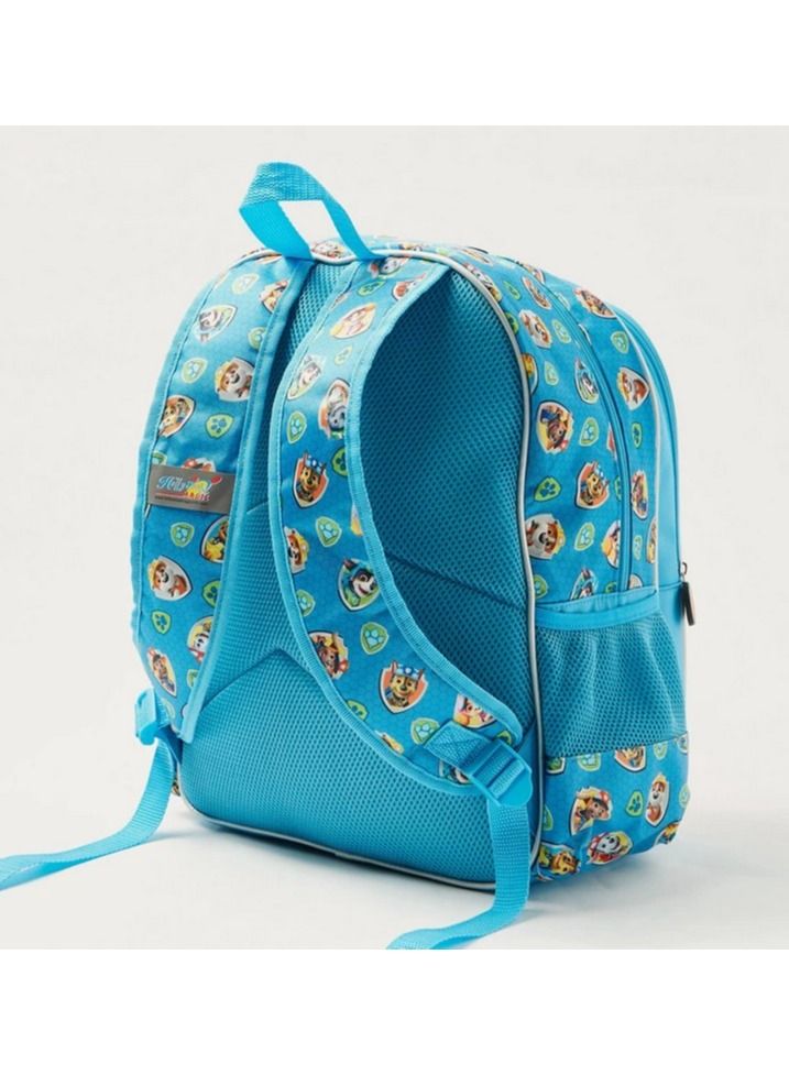 Printed Backpack with Adjustable Shoulder Straps