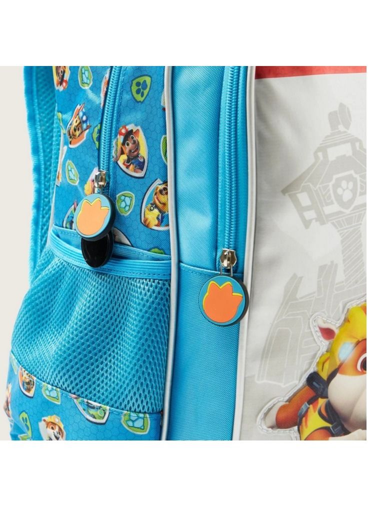 Printed Backpack with Adjustable Shoulder Straps