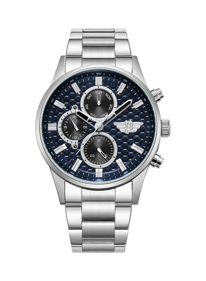 Men's Tauriko Stainless Steel Chronograph Wrist Watch PEWJK2229405 - 45mm - Silver