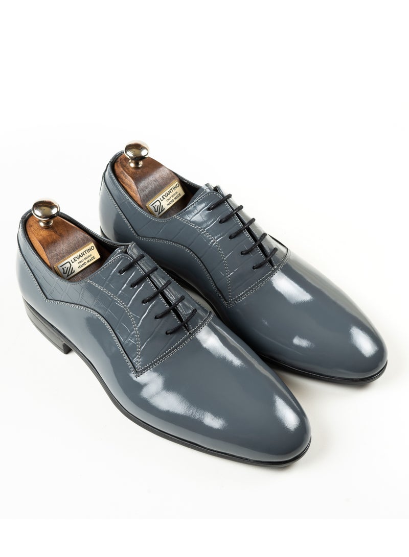 Men's Oxford Shoes with Lace-Up
