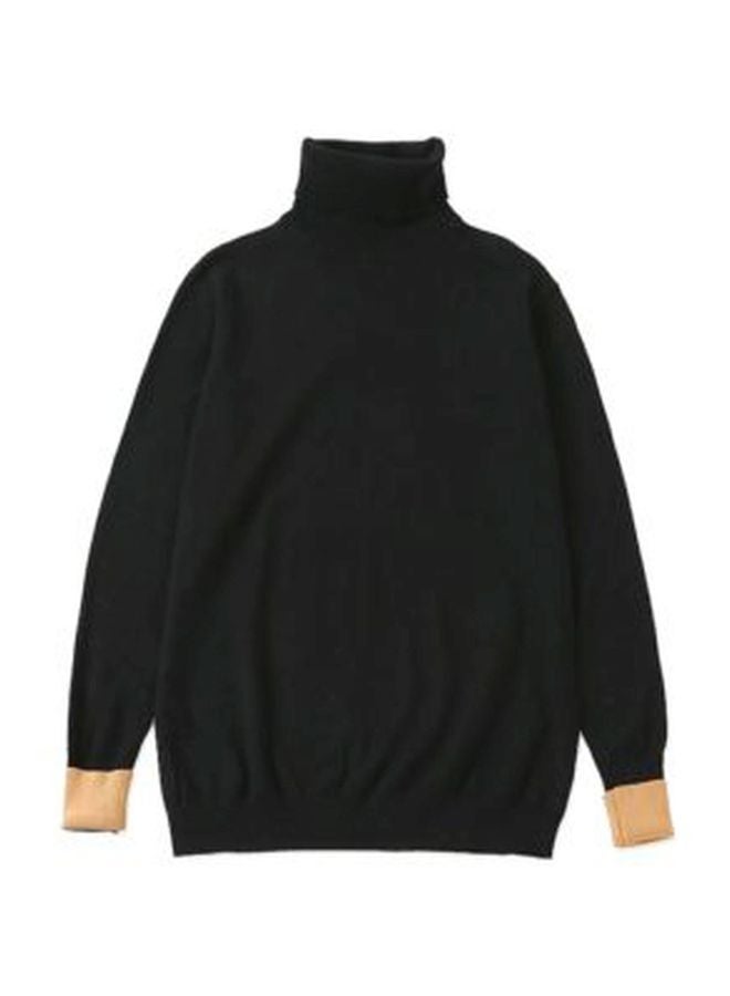 Cotton Pullover Black