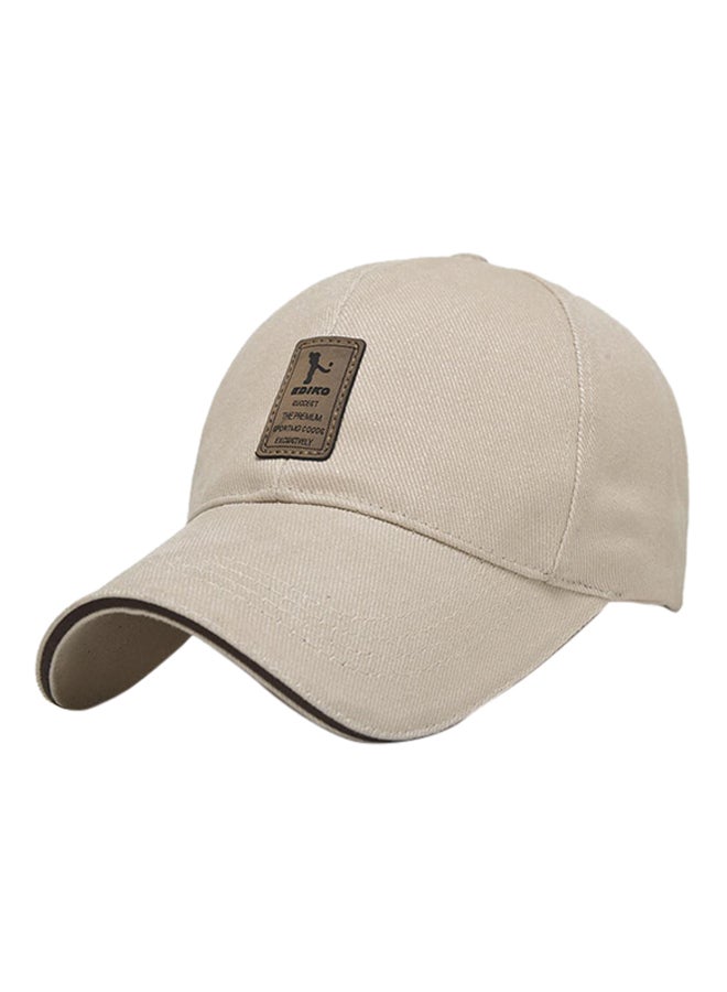 Snapback Hip-Hop Cap Light Beige