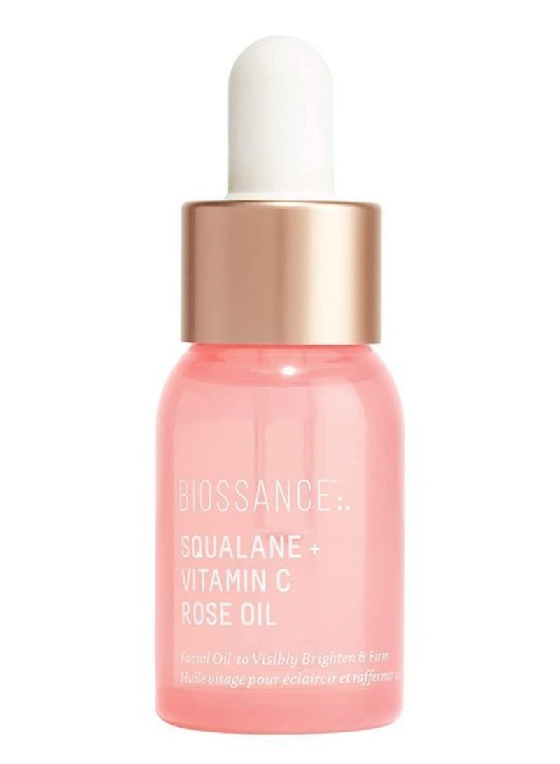 Squalane + Vitamin C Rose Oil, 12ml