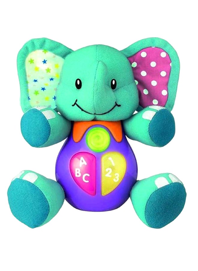 My Smart Pal Jungle Elephant Plush Toy