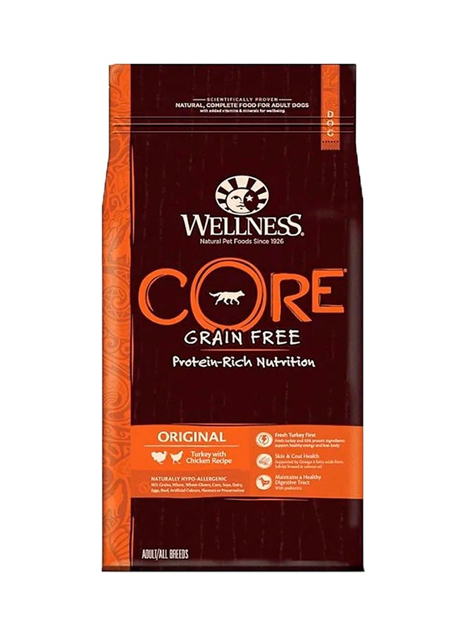 Core Original Turkey With Chicken Recipe For Dog Brown 1.8kg