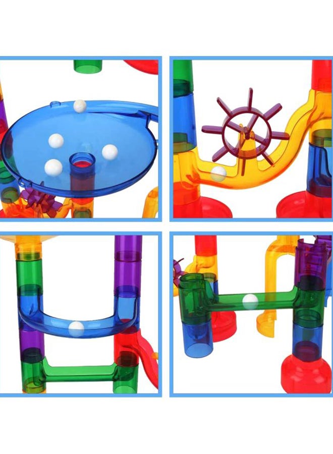 122-Piece Marble Runs Game Building Block Set