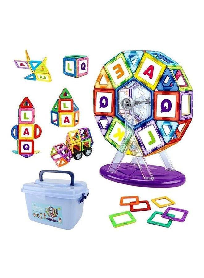 CLP201 112-Piece Magnetic Educational Construction Set 112 3+ Years