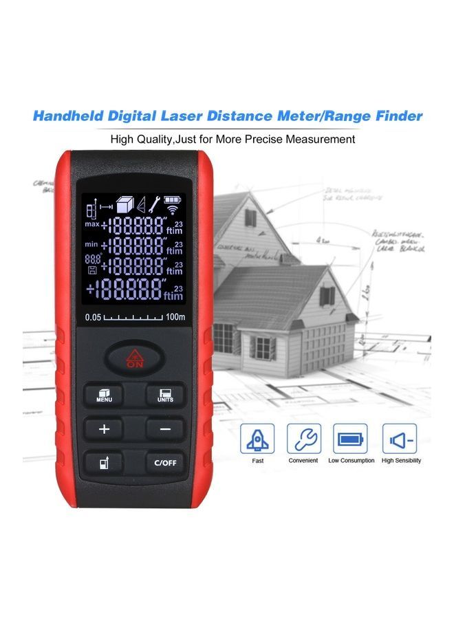 Portable Handheld Digital Laser Distance Meter 70m