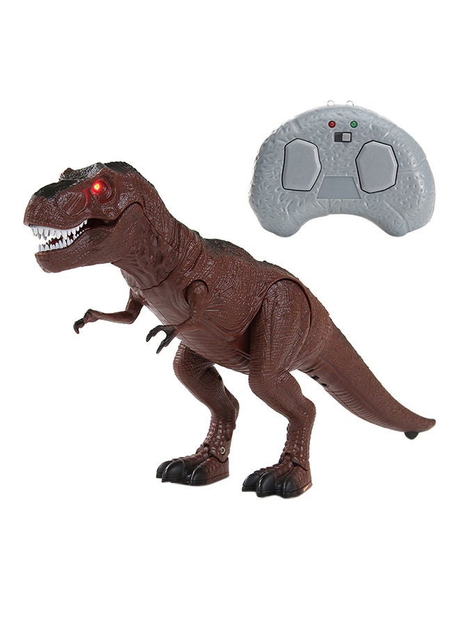 RC Light Up Remote Sound Real Movement Walking Dinosaur Toy 11 x 5.51inch