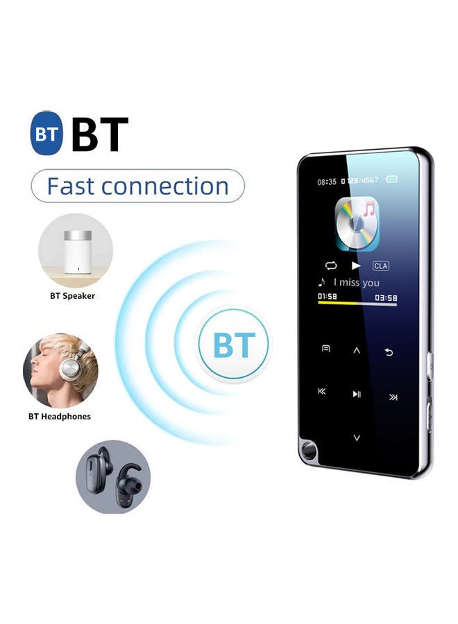M25 Bluetooth MP3 Music Video Player V9238-16G_P Black