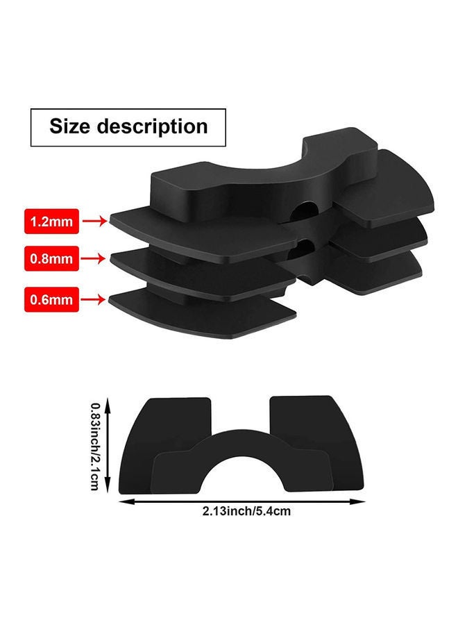 3 Pack Rubber Vibration Damper For Xiaomi M365/Pro Electric Scooter Accessories Parts Shock Absorber 5.4*2.1*0.12cm