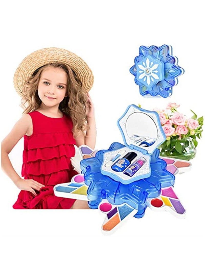 Kids Makeup Kit for Girl, Real Washable Set