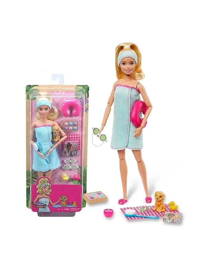Barbie Bathing Doll Swimming Circle Toy 3-7 Years Old