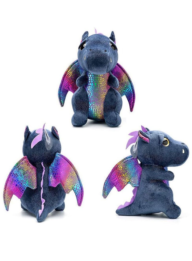 Cute Dragon Plush Doll Soft Toy, Stuffed Animal, Gift for Girls Boys Baby Birthdays (25 CM)