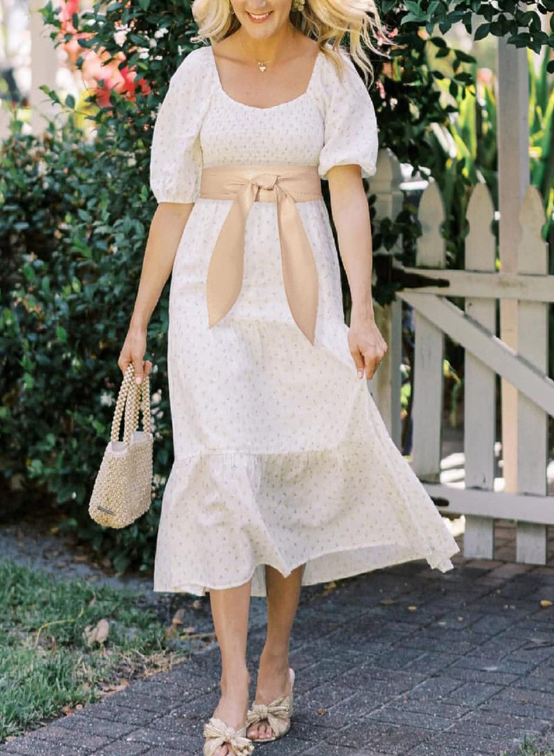 Women's Fashion Belt, Wide Girdle Soft and Versatile Elegant Bow Ribbon Extra Long Belt Chic Faux Leather Waist for Jeans, Dress Solid Color Belts