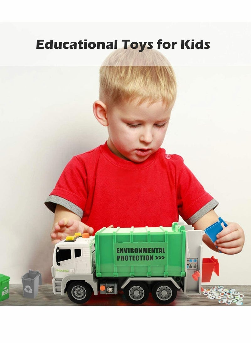 Garbage Truck Toy, 12