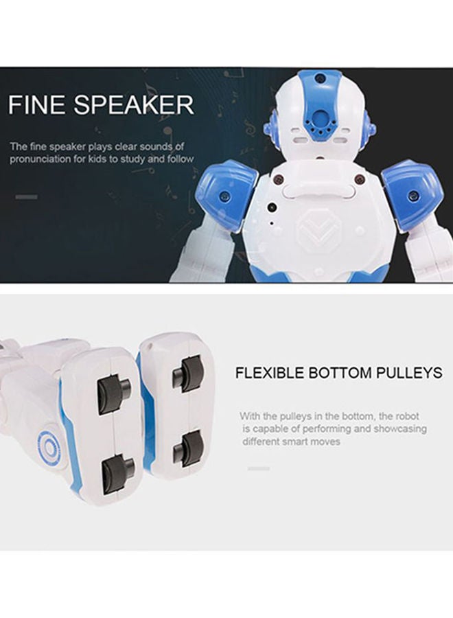 Smart Intelligent Robot Educational Rc Toy For Kids, White/Blue, 1545880336940 27x16x8.5cm