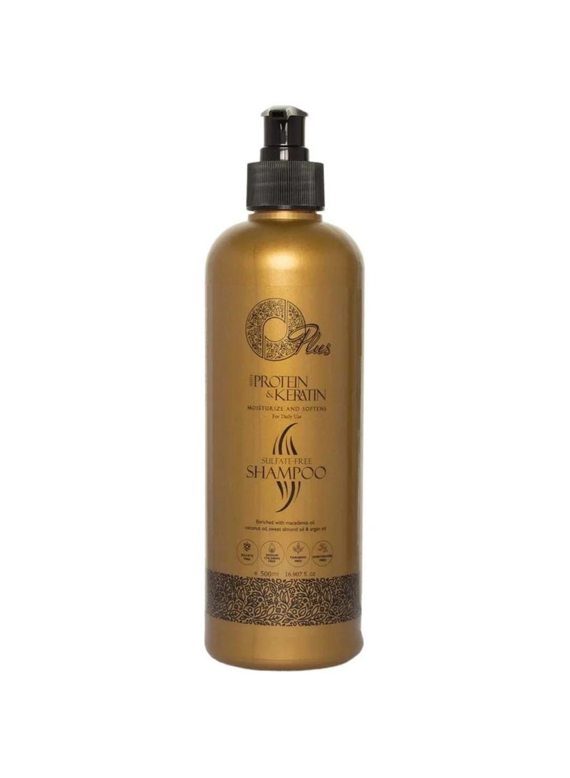 OPlus Protein & Keratin Sulfate Free Shampoo 500ml