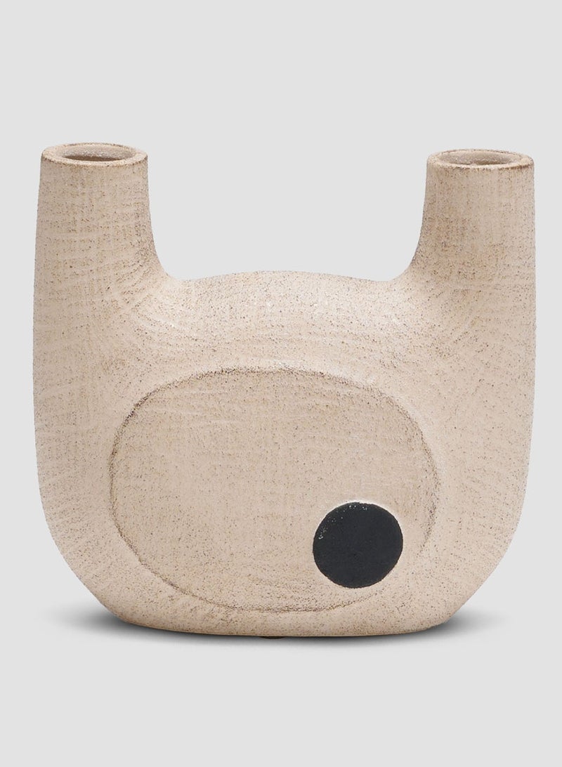 Lolo Double Mouth Ceramic Vase