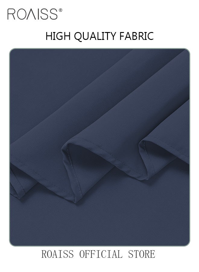 2-Piece Ladies Abaya Style Crew Neck Batwing Sleeve Solid Dress Ladies Ethnic Traditional Wear for Ladies Ramadan Eid al-Adha