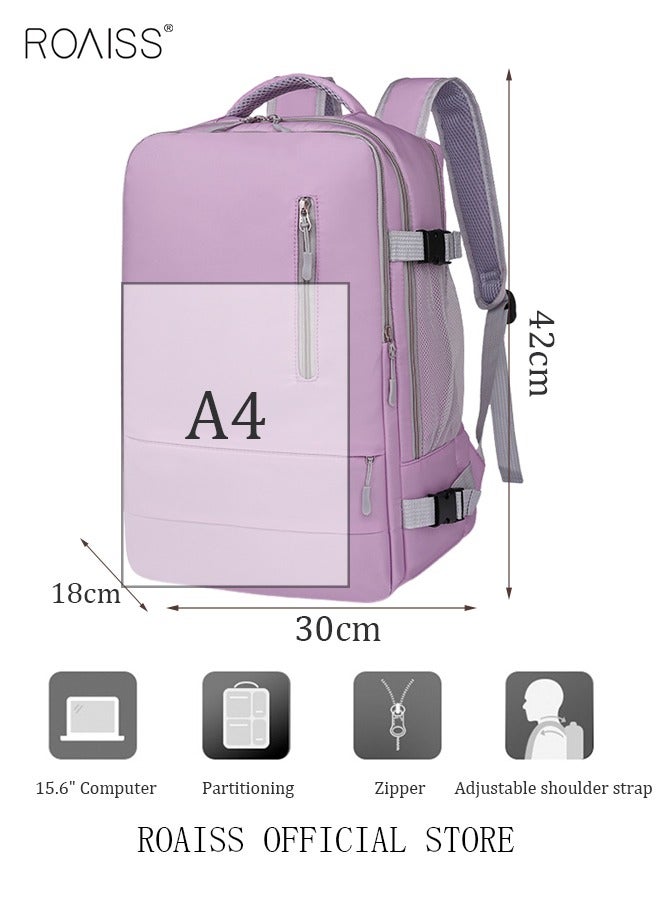 Unisex Functional Backpack with Large Capacity Storage Scientific Storage Simple Style Short Distance Travel Bag Student Backpack Laptop Bag