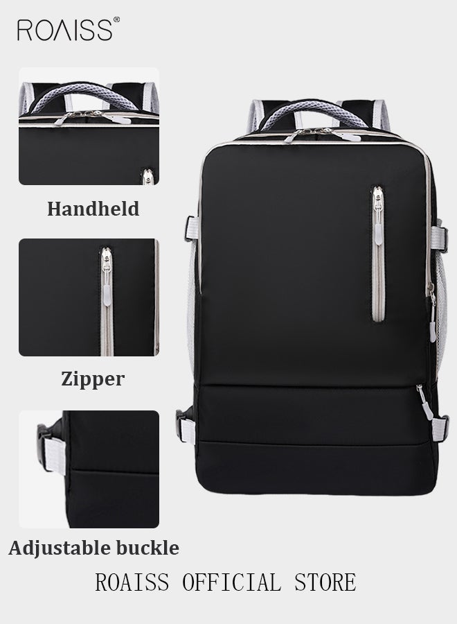 Unisex Functional Backpack with Large Capacity Storage Scientific Storage Simple Style Short Distance Travel Bag Student Backpack Laptop Bag