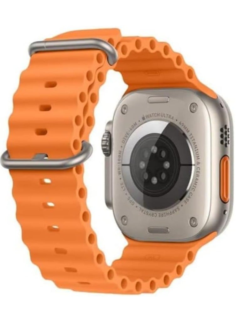 RIVERSONG Motive 5t orange: Wireless Charging Bluetooth Smart Watch