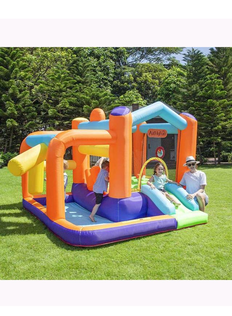 Inflatable Bounce Castle House for Kids' Play - 300x268x204cm PVC Fabric