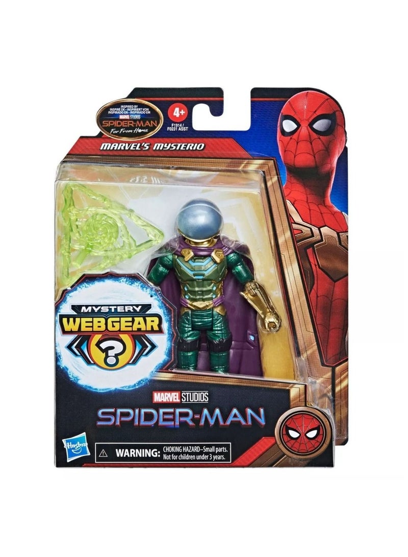 Marvel Spider-Man Mystery Web Gear Figure 6inch Thunder F1914