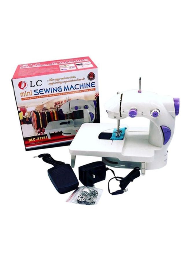 Multipurpose Electronic Sewing Machine DLC-31121 White/Purple