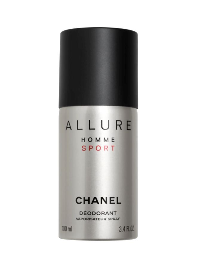 Allure Homme Sport Deo Spray Silver/Black 100ml