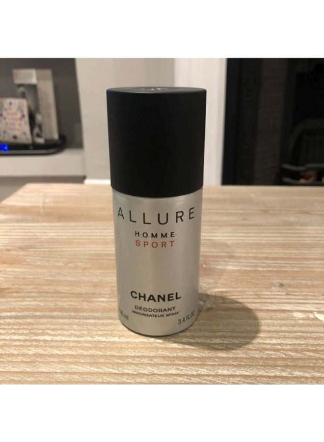 Allure Homme Sport Deo Spray Silver/Black 100ml