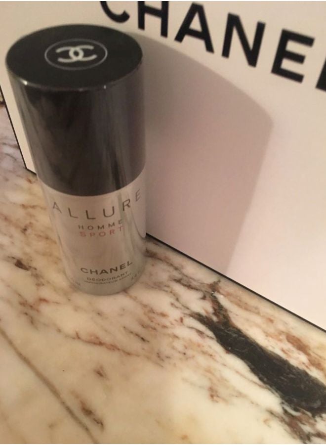 Allure Homme Sport Deo Spray Silver/Black 100ml