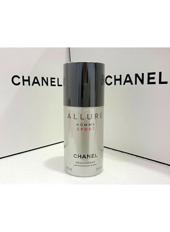 Allure Homme Sport Deo Spray Silver/Black 100ml