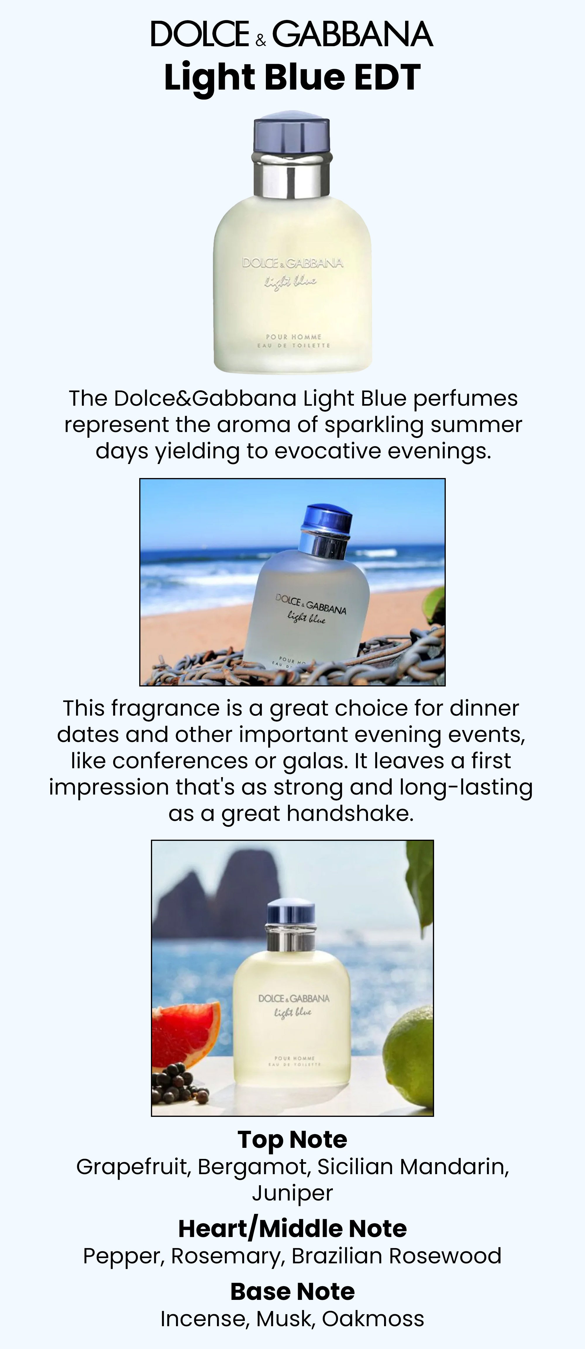 Light Blue EDT 125ml