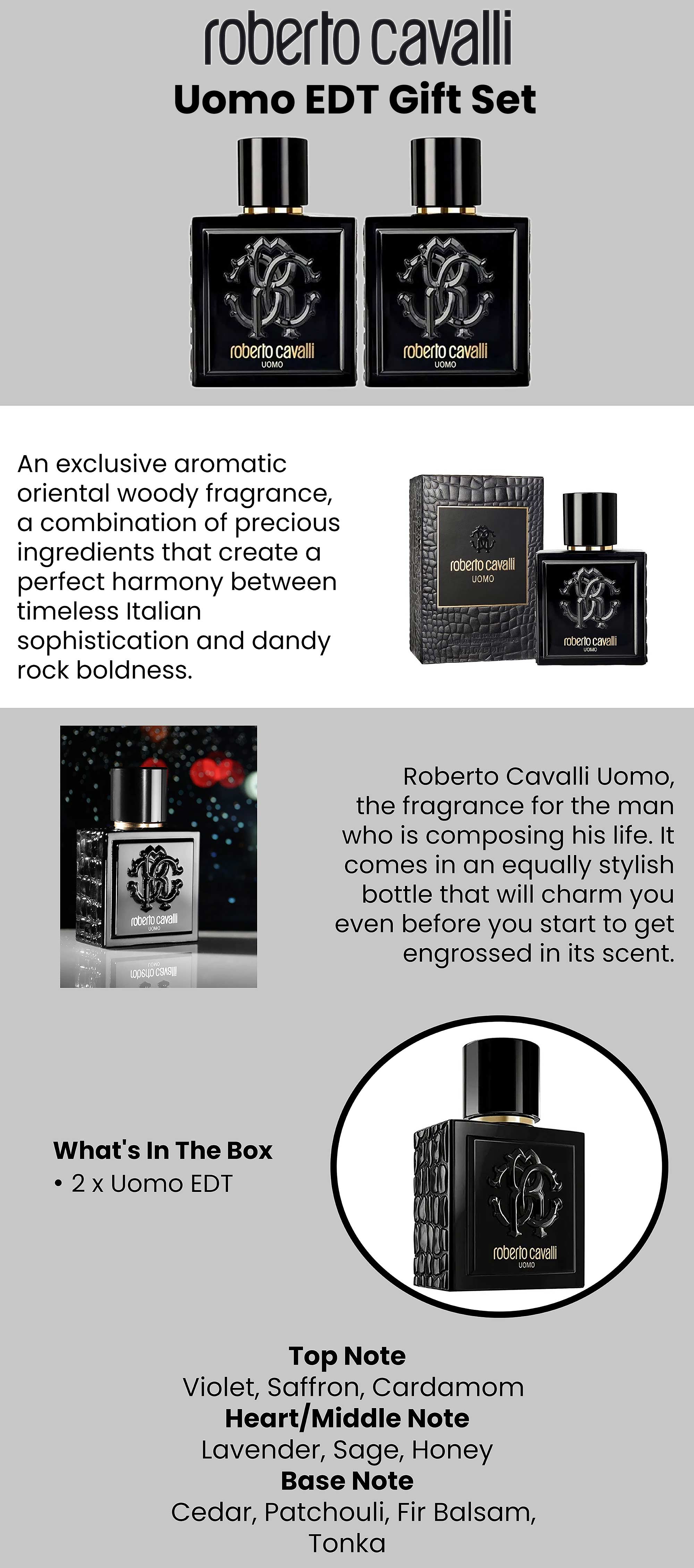 Uomo EDT Gift Set 100ml