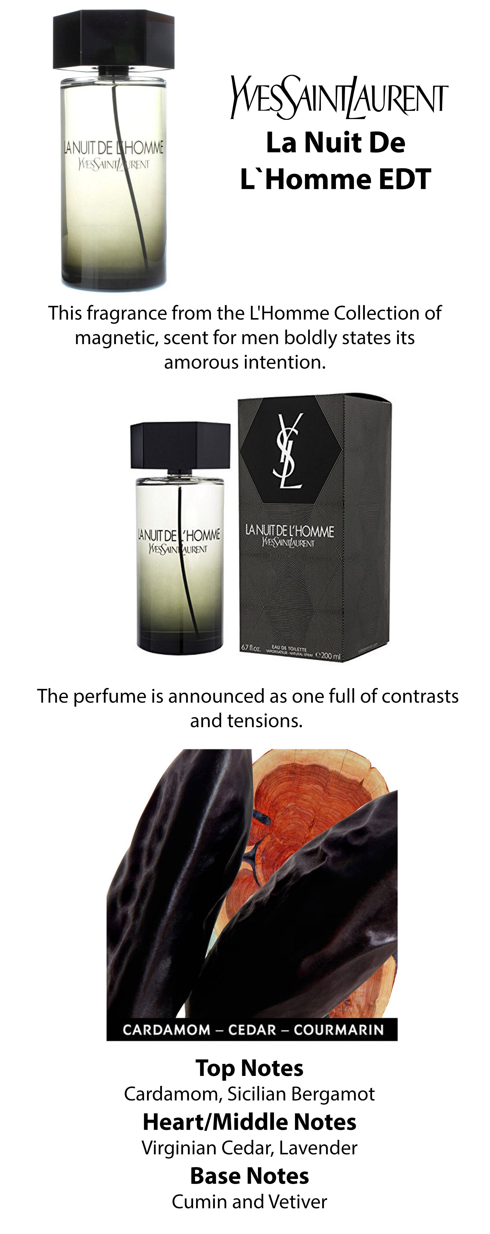 La Nuit De L`Homme EDT 200ml