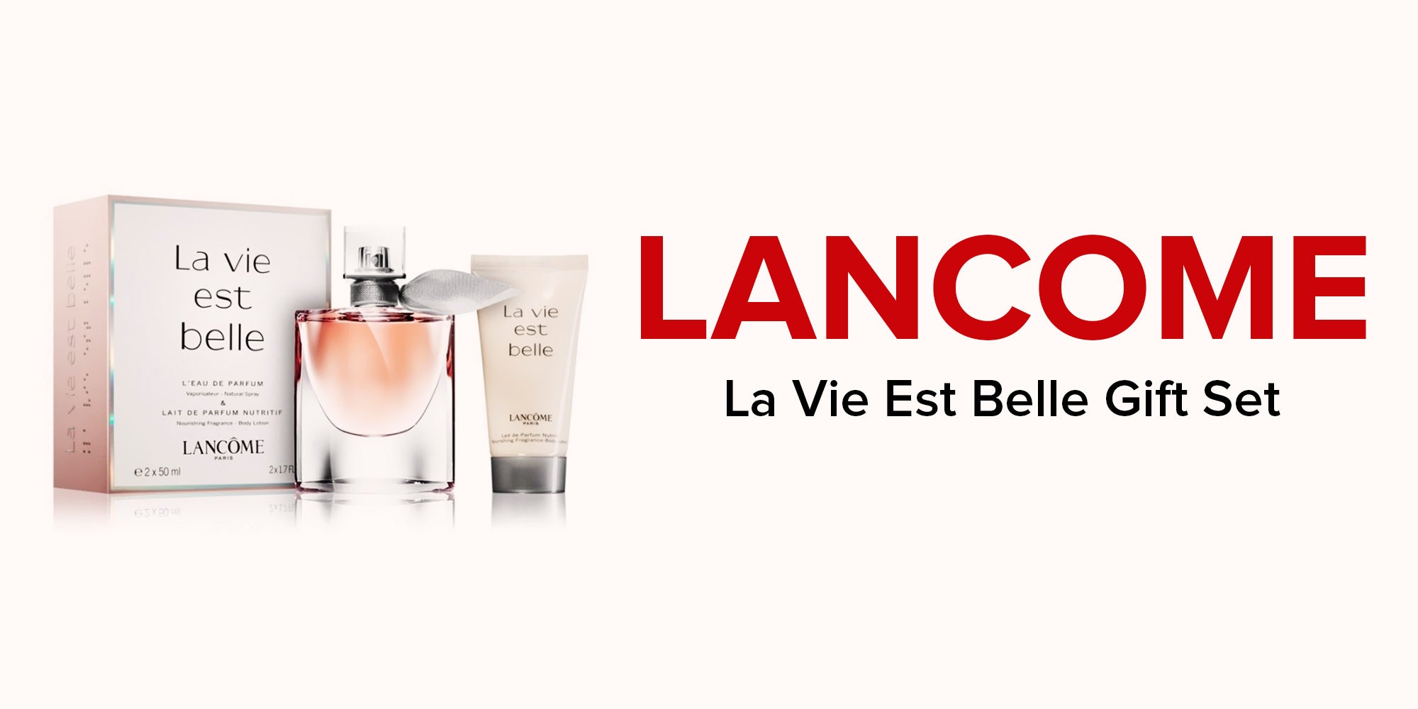 La Vie Belle Gift Set 50 ml Body Lotion, 50 ml EDPml