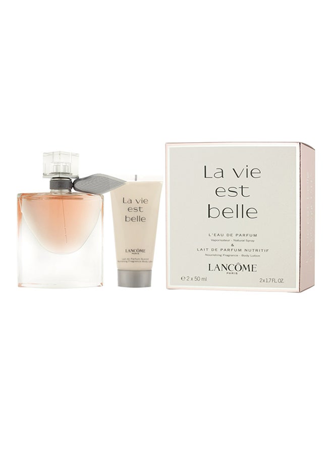 La Vie Belle Gift Set 50 ml Body Lotion, 50 ml EDPml