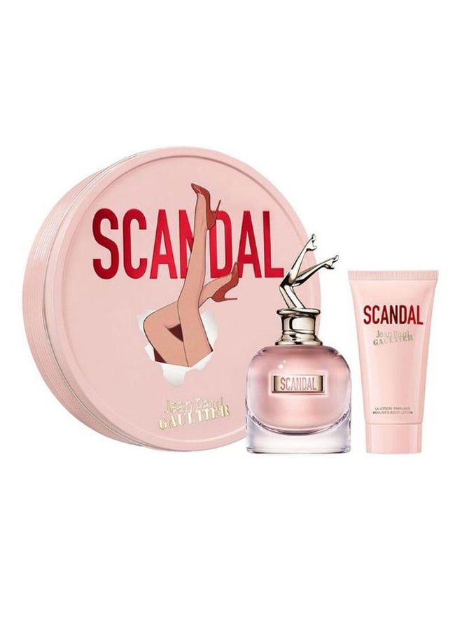 Scandal Gift Set (Scandal EDP 80 ml & Body Lotion 75 ml)