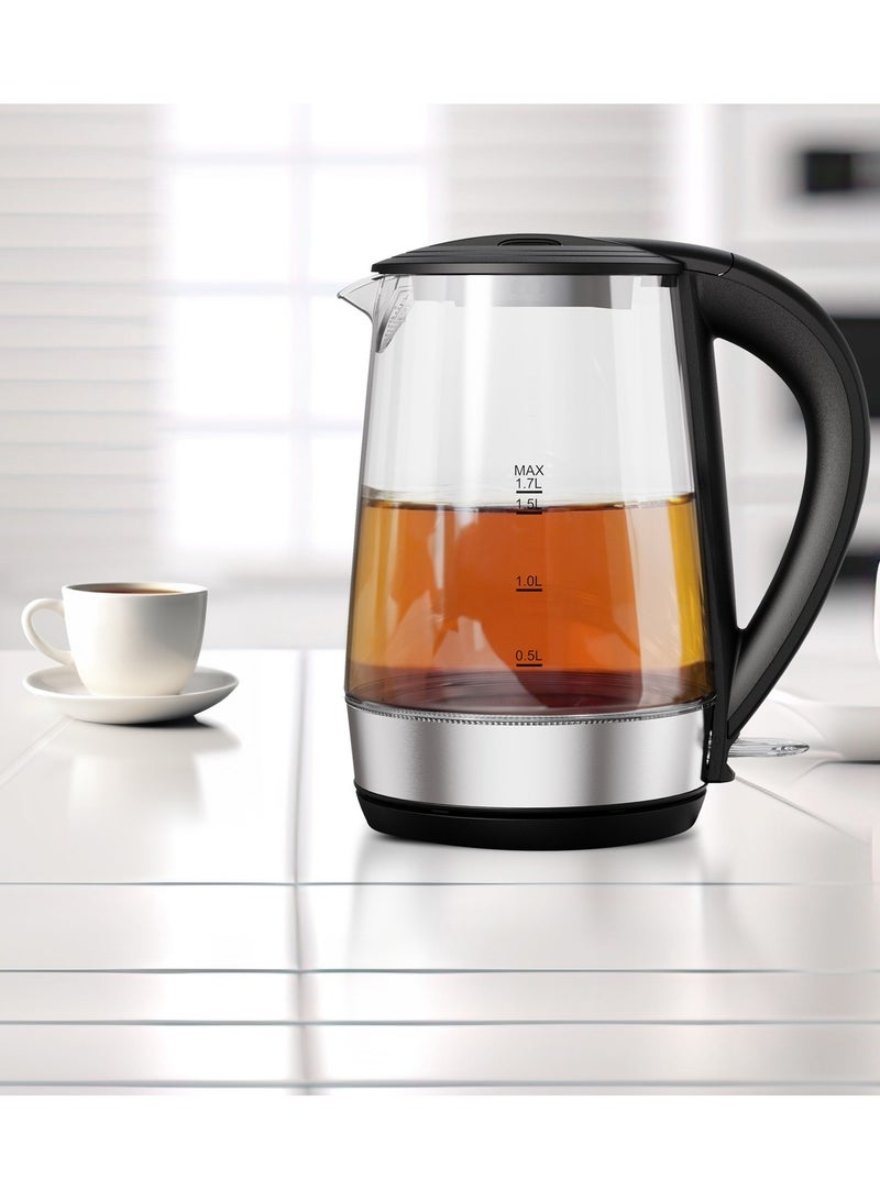 LePresso 360 Transparent Quick-Boil Glass Kettle