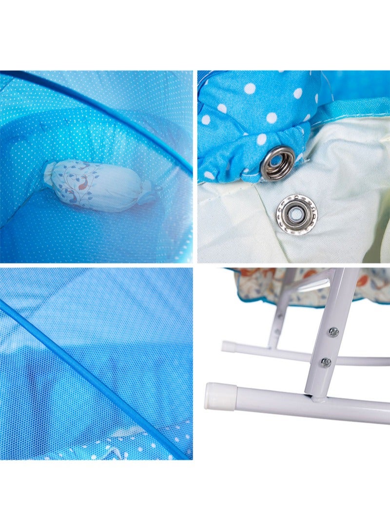 Foldable Portable Cradle Crib